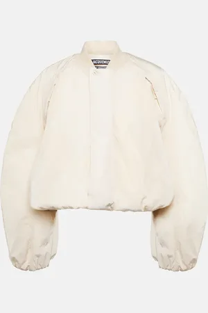Jacquemus Le Bomber Bahia cropped bomber jacket