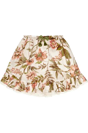 ZIMMERMANN Anneke Flounce floral skirt