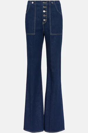 VERONICA BEARD Crosbie high-rise wide-leg jeans