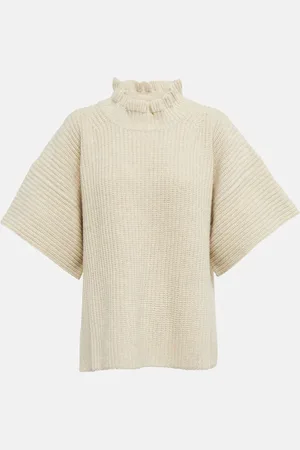 See by Chloé See By ChloÃ© Ruffled wool-blend knit sweater