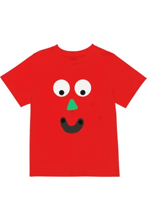Stella McCartney AppliquÃ©d printed cotton T-shirt