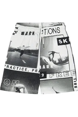 Molo Adian printed cotton shorts