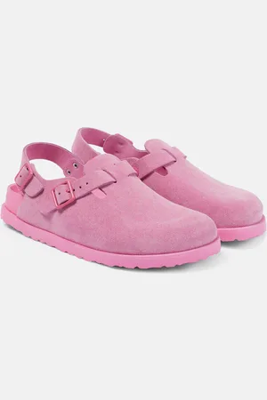 Birkenstock Tokio suede slingback clogs