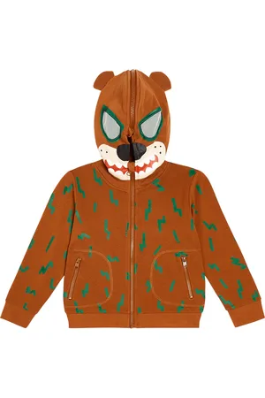 Stella McCartney Printed cotton jersey hoodie