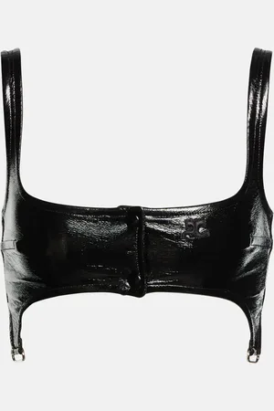 Courrèges CourrÃ¨ges Vinyl bra top
