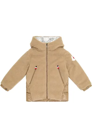 Moncler Gizem hooded fleece and down jacket