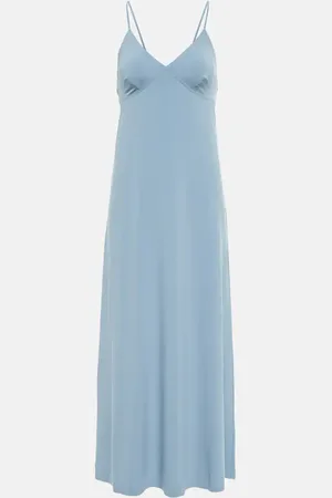 Norma Kamali Jersey slip maxi dress