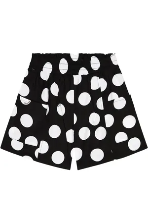 MONNALISA Polka-dot cotton shorts