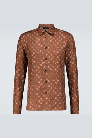 AMIRI Micro paisley long-sleeved shirt