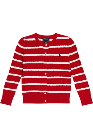 Ralph Lauren Striped cotton cardigan