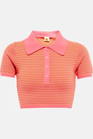 Tropic of C Sierra striped crop top