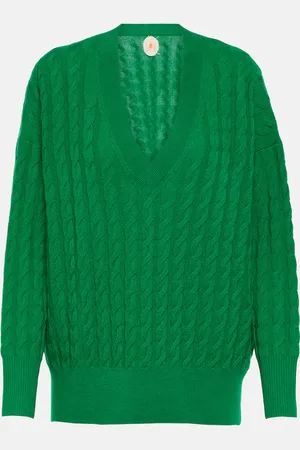 Jardin des Orangers Cable-knit cashmere sweater