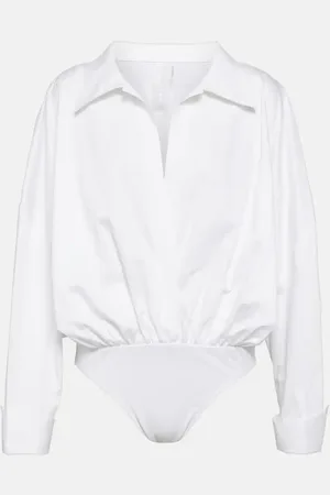 Norma Kamali Oversized cotton bodysuit