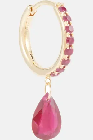 PERSÉE PersÃ©e Piercing 18kt single earring with ruby