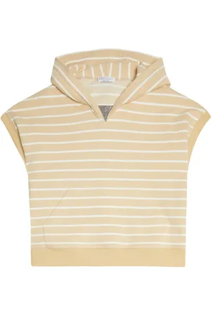 Brunello Cucinelli Embellished cotton vest