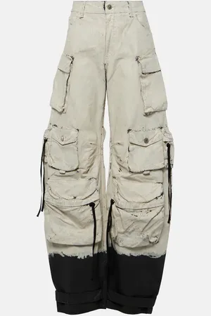 The Attico Fern cargo jeans