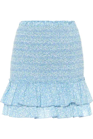 Simkhai Sydney floral cotton miniskirt