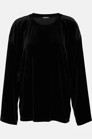 Tom Ford Asymmetric jersey top