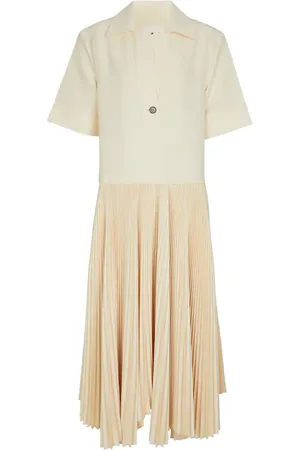Jil Sander Pleated midi dress