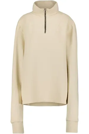 Les Tien Cotton half-zip sweatshirt