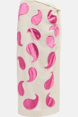 Jacquemus La Jupe Draggiu appliquÃ©d midi skirt