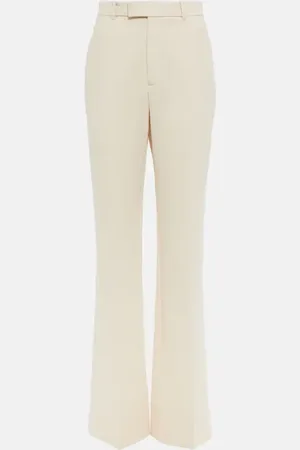 Gucci Flared wool crÃªpe pants