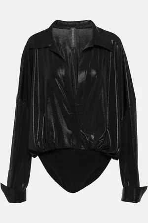 Norma Kamali LamÃ© bodysuit