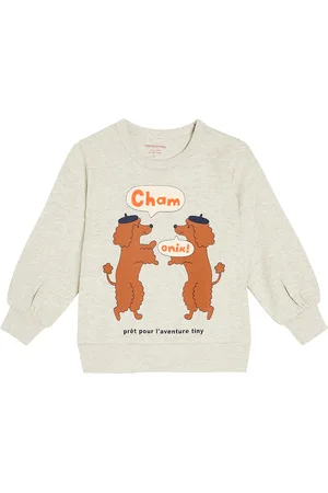 Tiny Cottons Chamonix cotton jersey sweatshirt