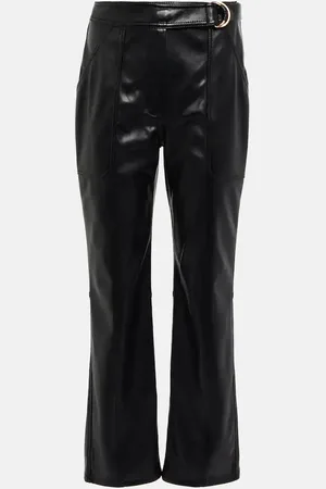Simkhai Baxter high-rise faux leather pants
