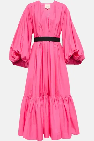 Roksanda Zaineb belted poplin gown