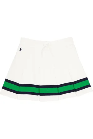 Ralph Lauren Striped pleated skirt