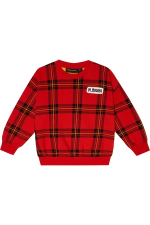 Mini Rodini Checked cotton sweatshirt