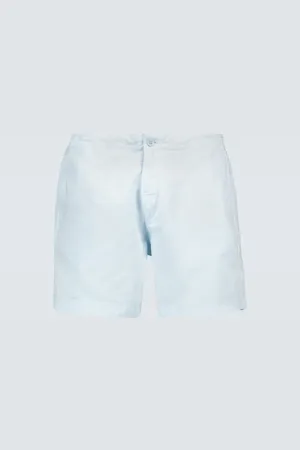 Orlebar Brown Bulldog cotton linen shorts