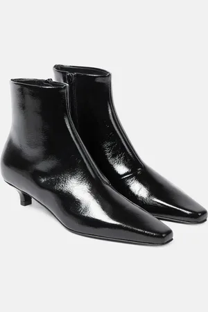 Totême The Slim leather ankle boots