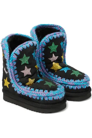 Mou Printed suede boots