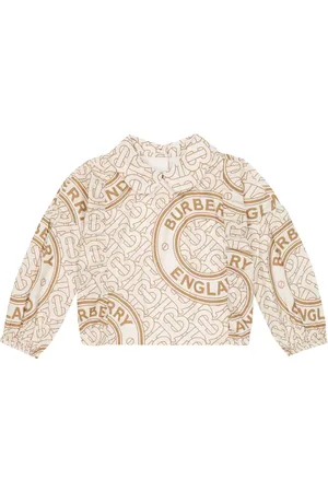 Burberry Logo cotton-blend blouse