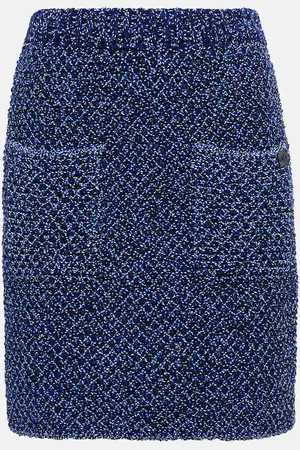 Salvatore Ferragamo MoulinÃ© knit miniskirt