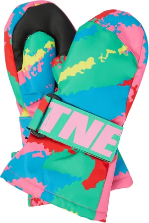 Stella McCartney Printed ski mittens