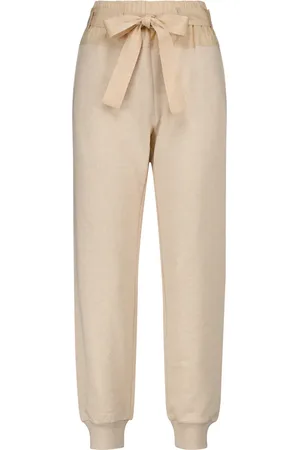 ULLA JOHNSON Haven knitted cotton sweatpants