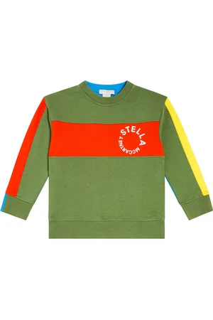 Stella McCartney Logo cotton jersey sweatshirt