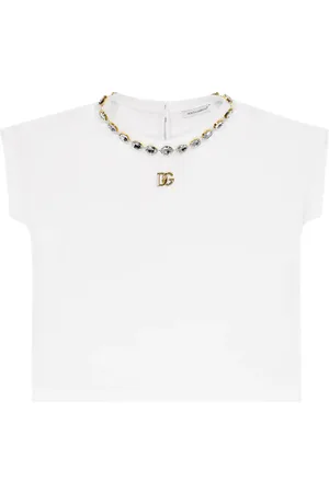 Dolce & Gabbana Embellished cotton T-shirt