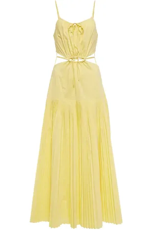 Simkhai Rem cotton-blend maxi dress
