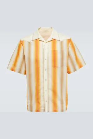 WALES BONNER Sunrise striped bowling shirt