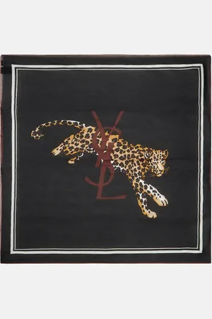 Saint Laurent Printed scarf