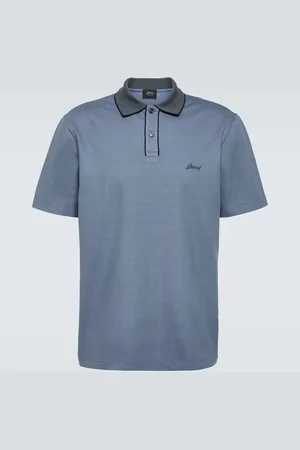 Harry mohair-blend polo shirt