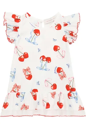 MONNALISA Baby printed jersey dress