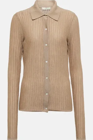 CO Essentials ribbed cashmere cardigan