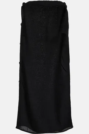 Totême Satin maxi skirt