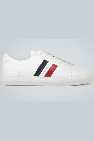Moncler New Monaco leather sneakers