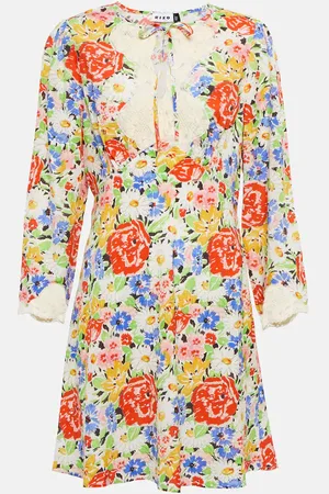 RIXO London Abrielle floral minidress
